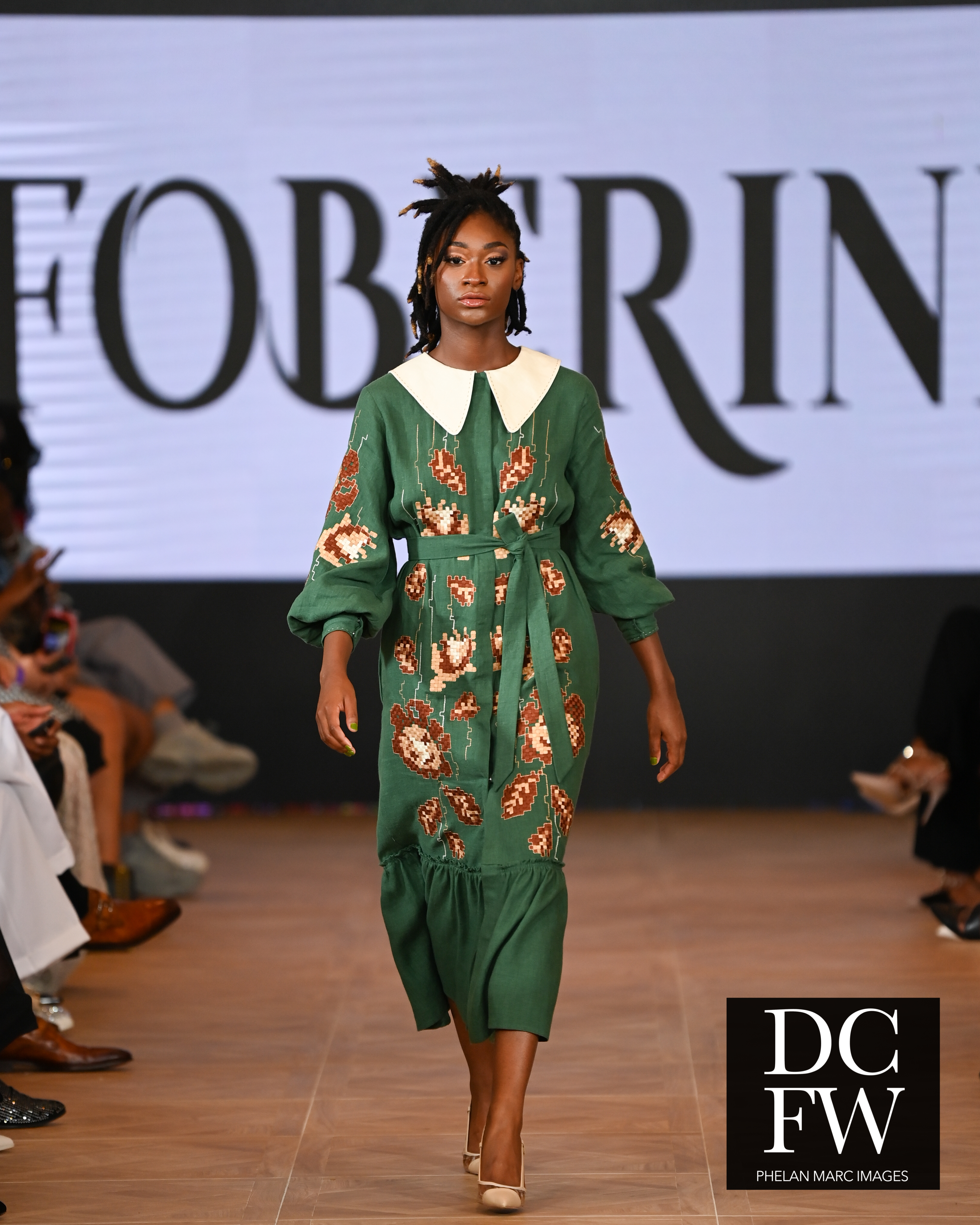FOBERINI presented designer embroidery at DC Fashion Week